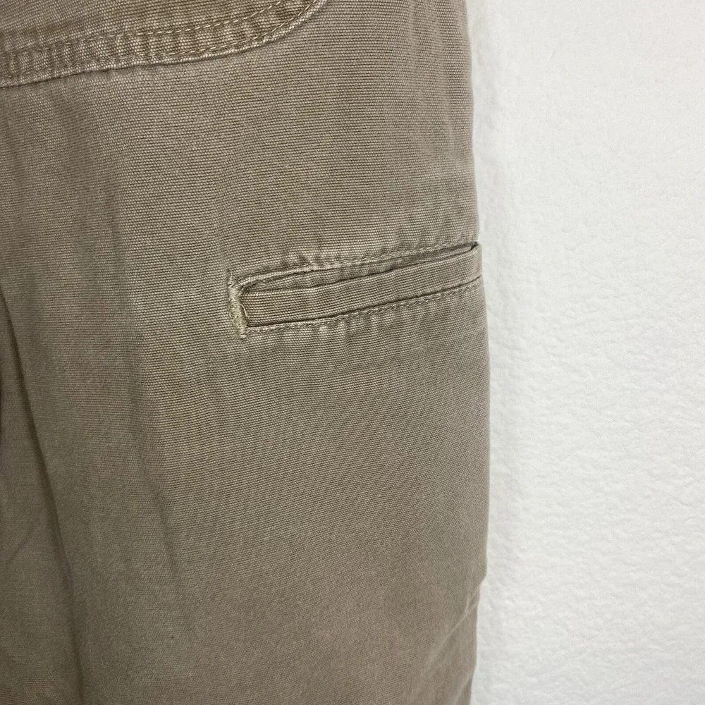 Carhartt Men's‎ 34x30 Work Pants Tan Pockets Straight Leg Carpenter